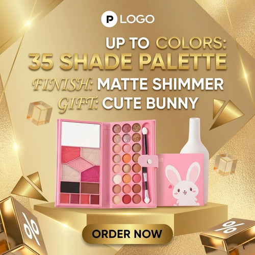 35-Shade Eyeshadow palette-matte & Shimmer