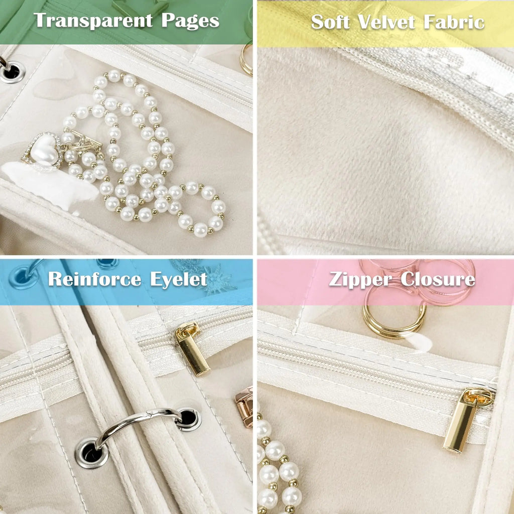 Travel Jewelry Organizer Case