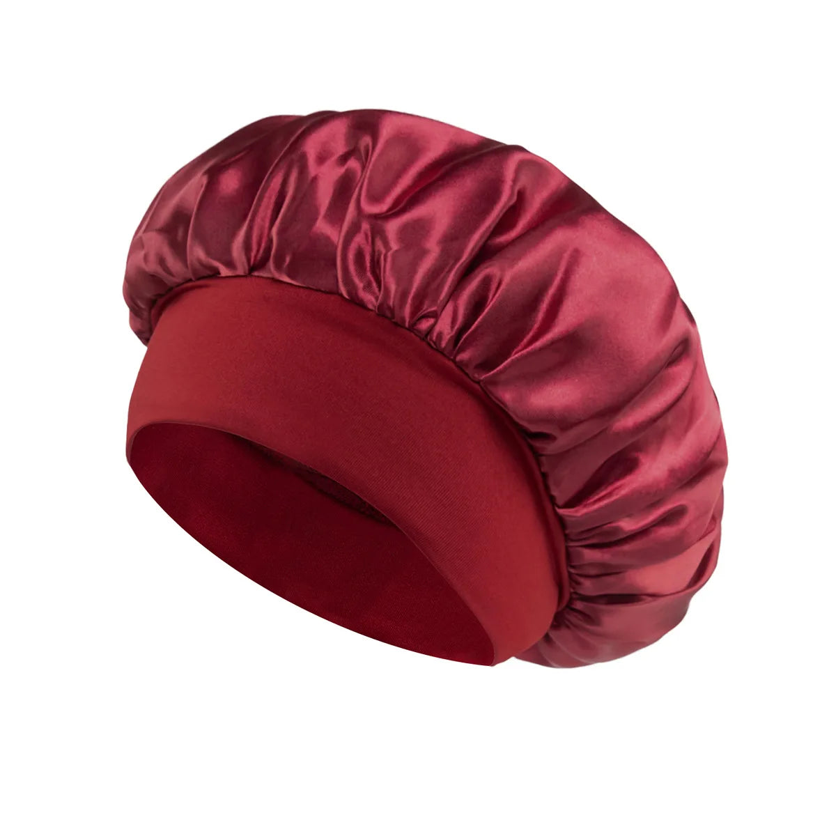 Large Satin Silk Bonnet Hair