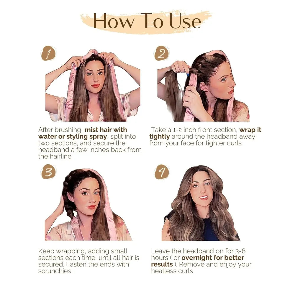 Heatless Hair Curler