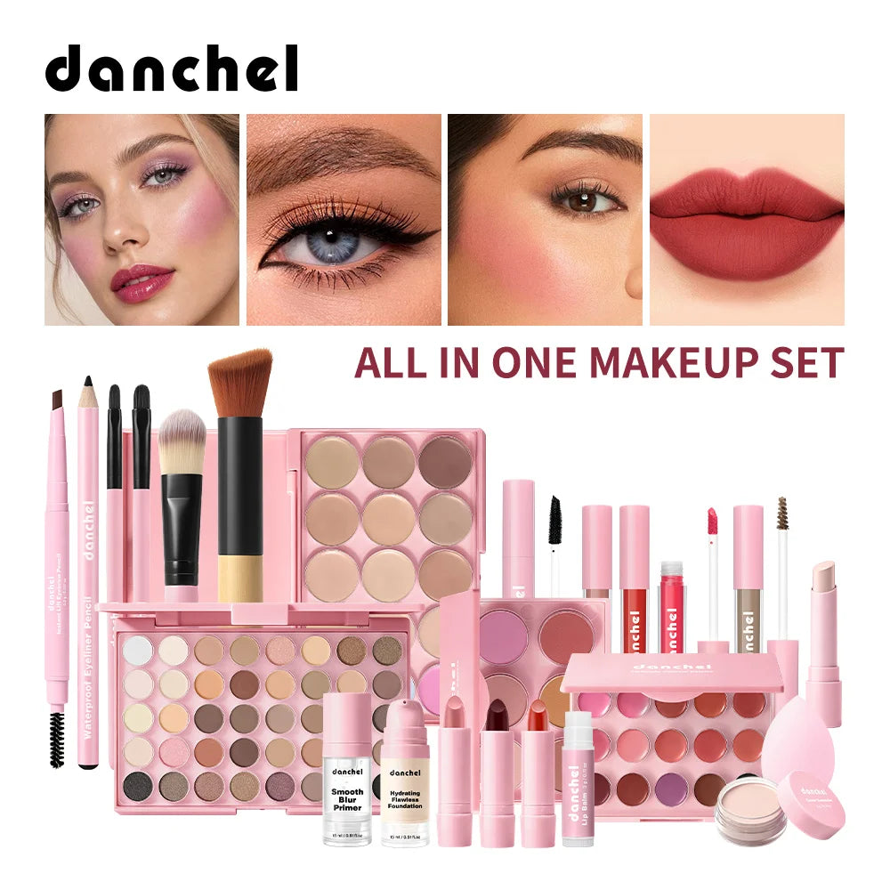 Complete Makeup Kit-Face,Eyes & Lips