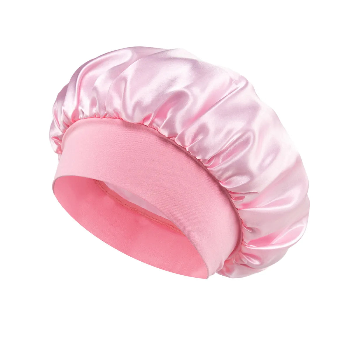 Large Satin Silk Bonnet Hair