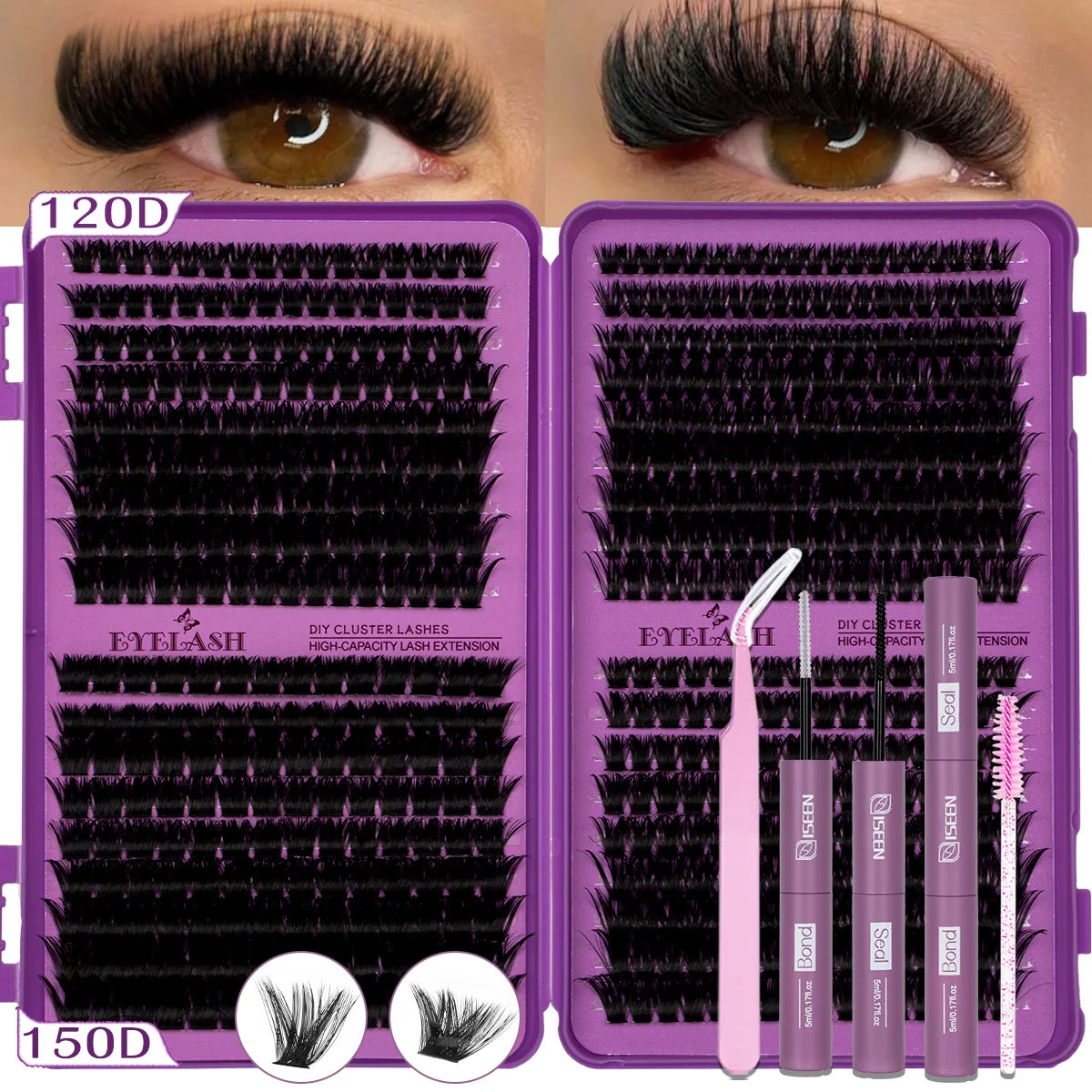 DIY Eyelash Cluster Kit(9-16mm)