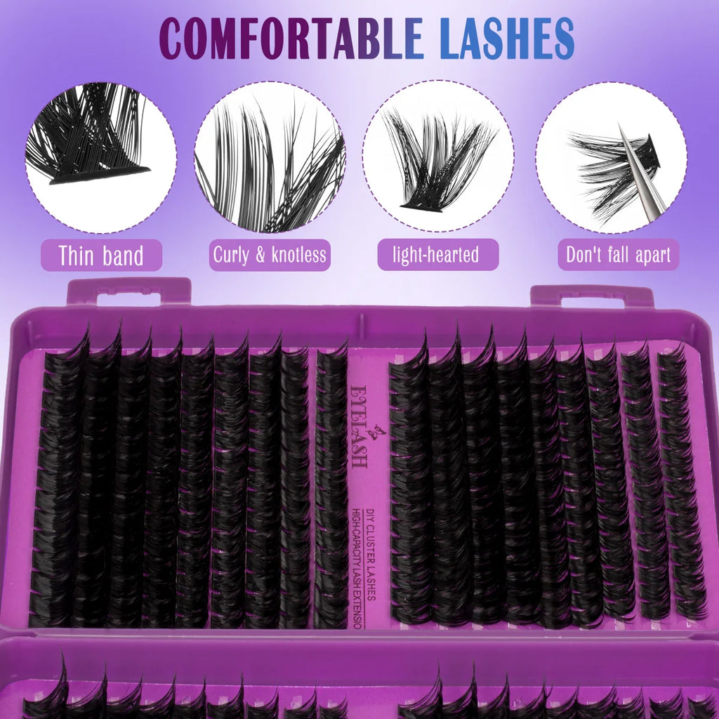 DIY Eyelash Cluster Kit(9-16mm)