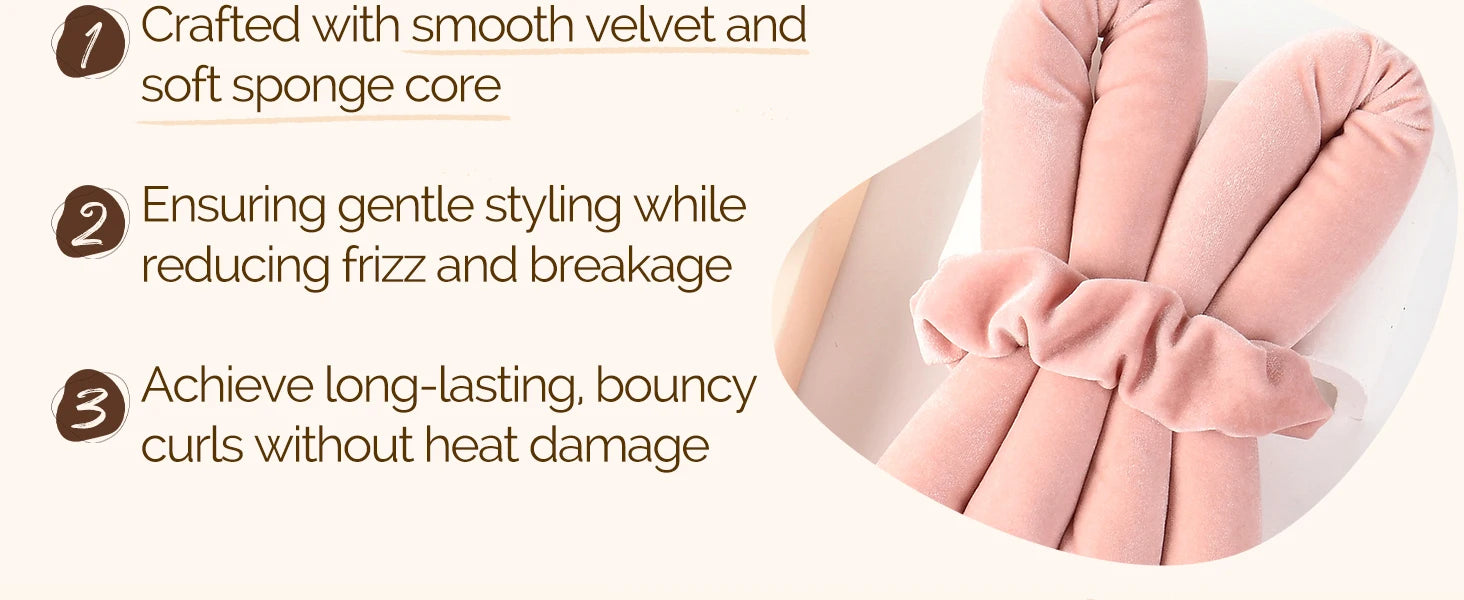 Heatless Hair Curler