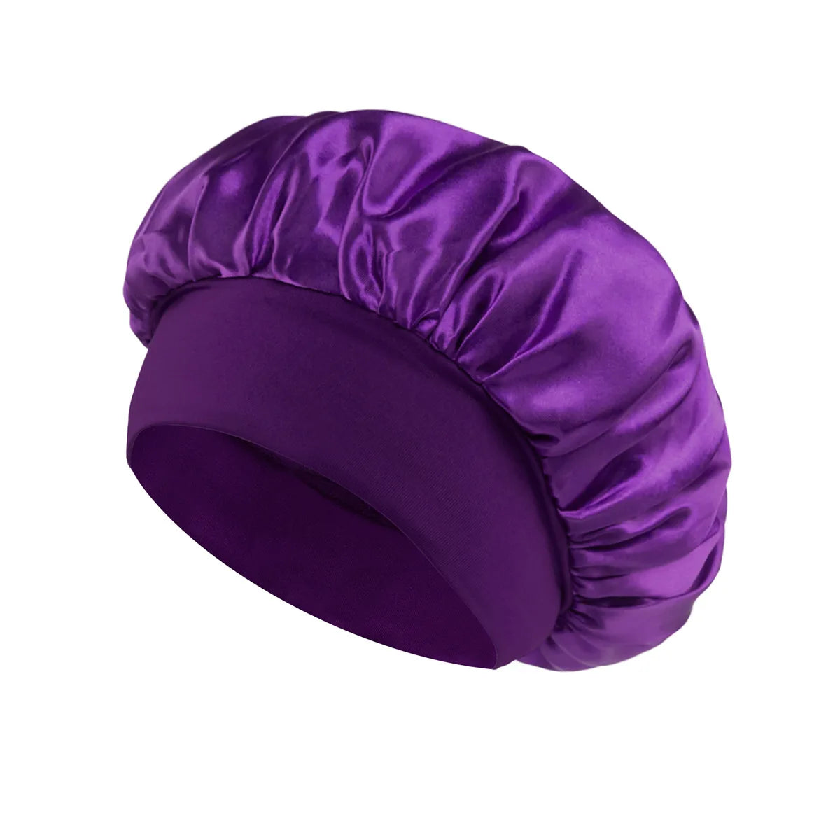 Large Satin Silk Bonnet Hair