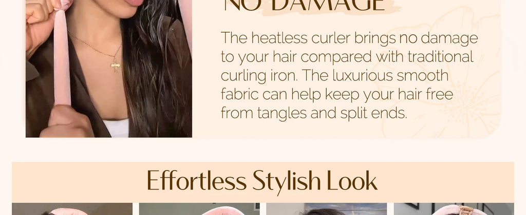 Heatless Hair Curler