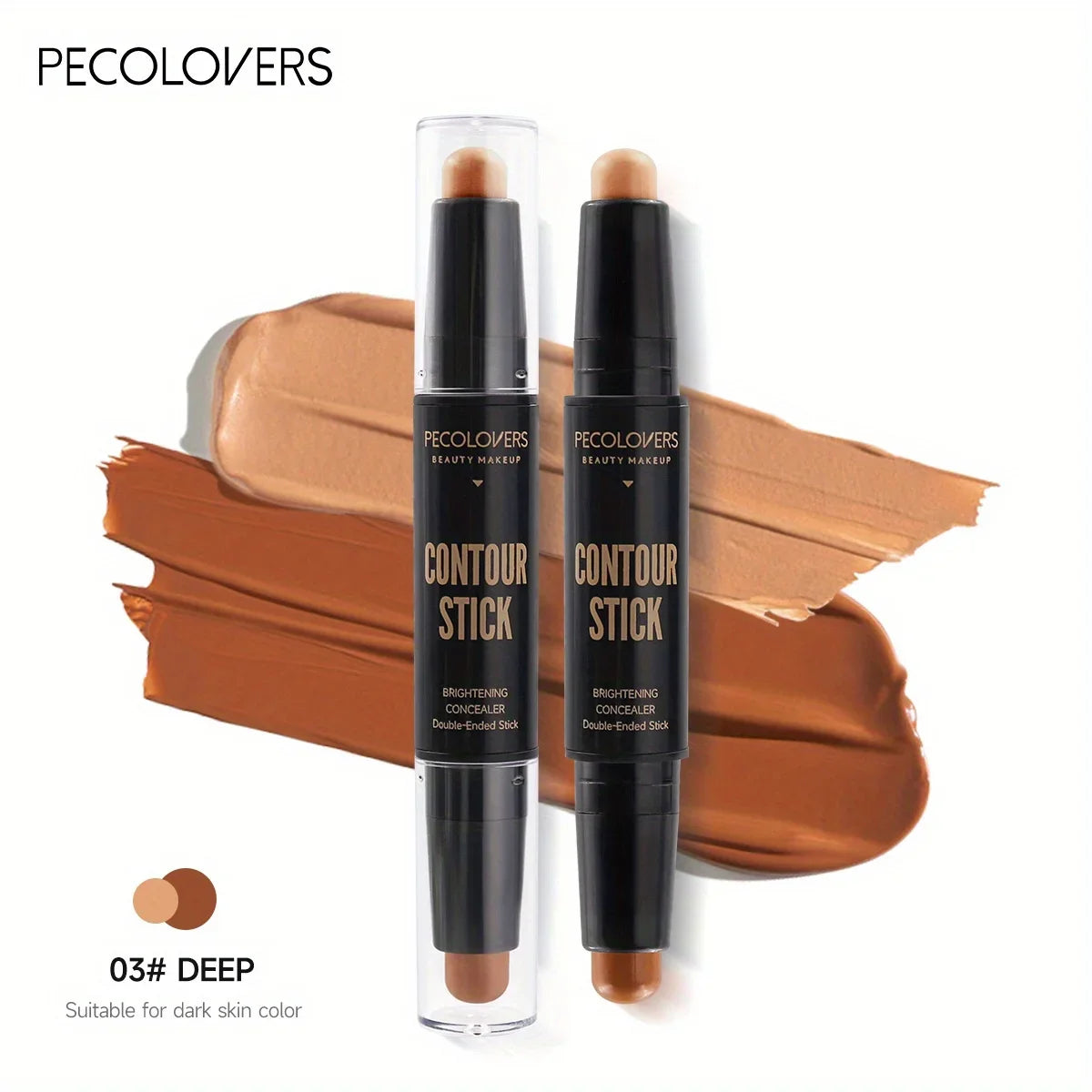 Double Head Highlight Pen Face Make Up Liquid Waterproof